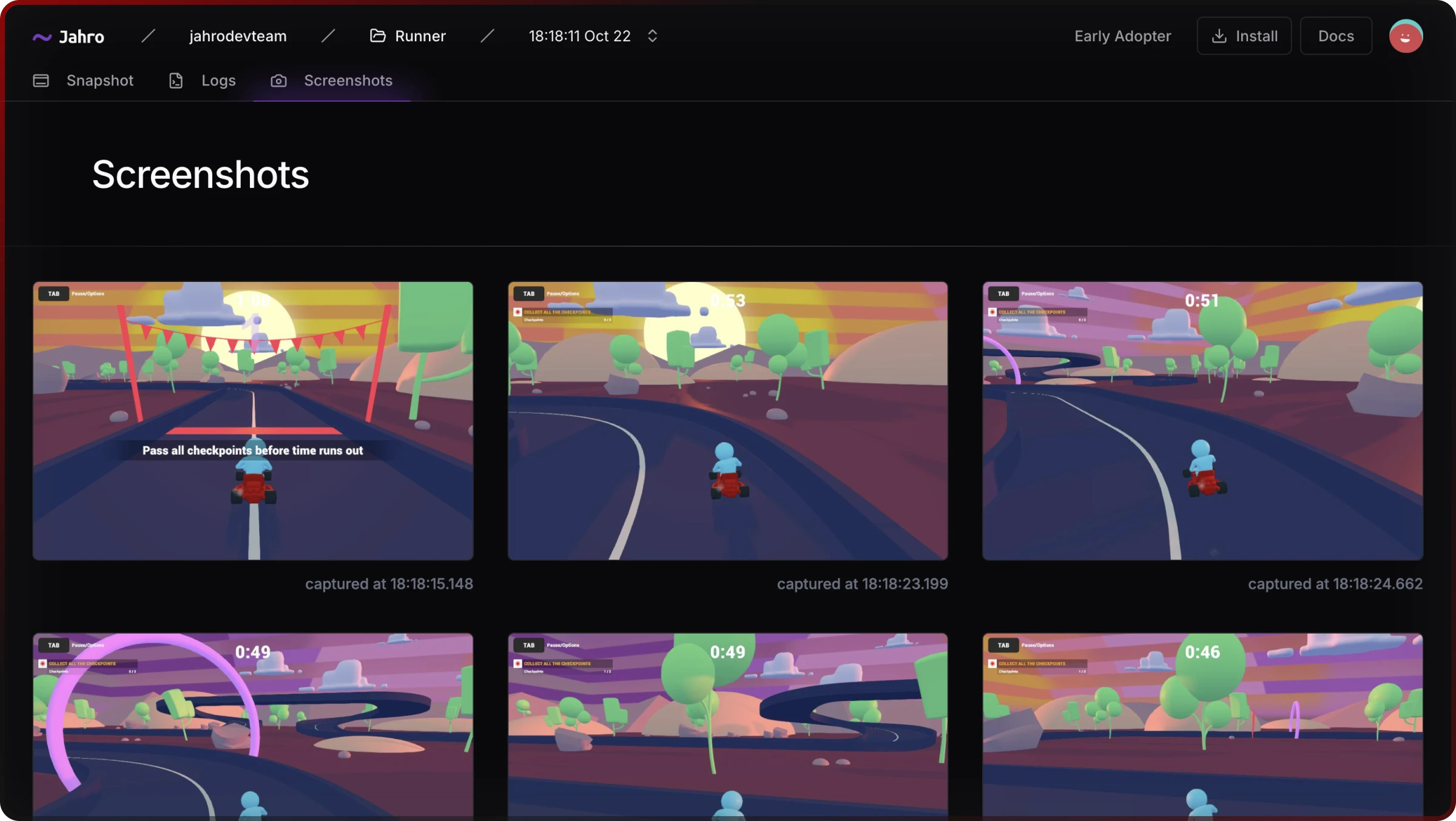 jahro screenshots gallery